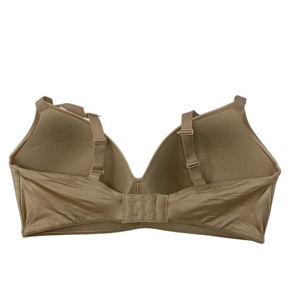 B. Tempt'd by Wacoal Women's Future Foundation Wire Free T-Shirt Bra 32DDD Beige - Picture 3 of 4